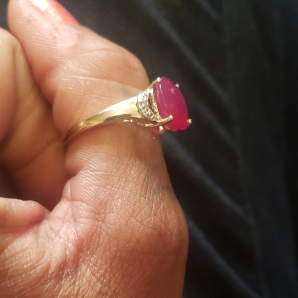 Ruby and Diamond Ring - Picture 4 of 4